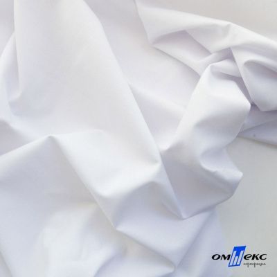 Ткань сорочечная Илер 100%полиэстр, 120 г/м2 ш.150 см, цв.белый - купить в Симферополе. Цена 290.24 руб.