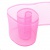 Лента капроновая, шир. 80 мм/уп. 25 м, цвет розовый - купить в Симферополе. Цена: 19.77 руб.