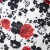 Плательная ткань "Фламенко" 22.1, 80 гр/м2, шир.150 см, принт растительный - купить в Симферополе. Цена 239.03 руб.