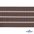 Репсовая лента 005, шир. 6 мм/уп. 50+/-1 м, цвет коричневый - купить в Симферополе. Цена: 88.45 руб.