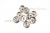 Кнопки пришивные 30 мм никель - купить в Симферополе. Цена: 18.68 руб.