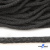 Шнур плетеный d-6 мм круглый, 70% хлопок 30% полиэстер, уп.90+/-1 м, цв.1088-т.серый - купить в Симферополе. Цена: 588 руб.