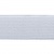 Резинка 25 мм Тканая, 13,75 гр/п.м, (бобина 25 +/-0,5 м) - белая  - купить в Симферополе. Цена: 11.67 руб.