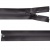 Молния водонепроницаемая PVC Т-7, 60 см, разъемная, цвет (301) т.серый - купить в Симферополе. Цена: 49.39 руб.