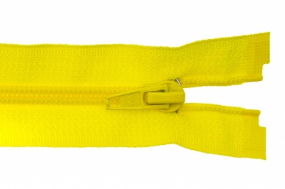 Спиральная молния Т5 131, 90 см, автомат, цвет жёлтый - купить в Симферополе. Цена: 14.20 руб.