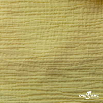 Ткань Муслин, 100% хлопок, 125 гр/м2, шир. 135 см (12-0824) цв.лимон нюд - купить в Симферополе. Цена 337.25 руб.