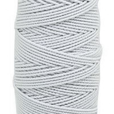 Нитка - резинка Спандекс 25 м (уп-10шт)-белые - купить в Симферополе. Цена: 35.65 руб.