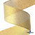 Лента металлизированная "ОмТекс", 50 мм/уп.22,8+/-0,5м, цв.- золото - купить в Симферополе. Цена: 149.71 руб.