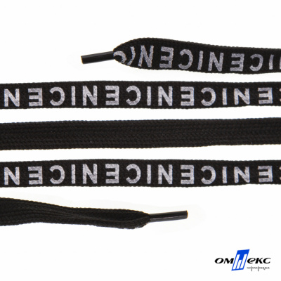 Шнурки #107-06, плоские 130 см, "СENICE" , цв.чёрный - купить в Симферополе. Цена: 23.03 руб.