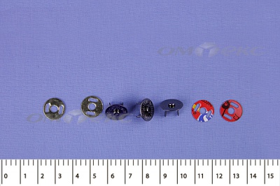 Кнопки магнитные МКМ-02, диам. 18 мм, чёрный никель - купить в Симферополе. Цена: 14.49 руб.