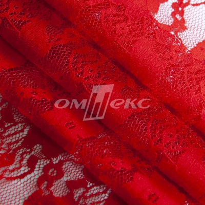 Кружевное полотно стрейч 15A61/RED, 100 гр/м2, шир.150см - купить в Симферополе. Цена 1 580.95 руб.