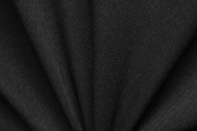 Ткань костюмная 21699 1144/1178, 236 гр/м2, шир.150см, цвет чёрный - купить в Симферополе. Цена 455.40 руб.