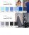 Креп стрейч Амузен 14-4121, 85 гр/м2, шир.150см, цвет голубой - купить в Симферополе. Цена 194.07 руб.