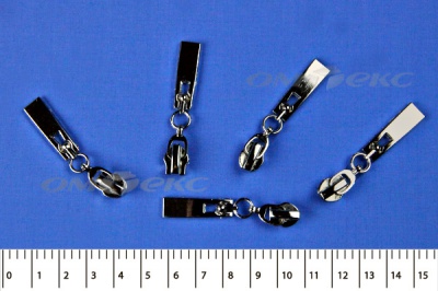 Слайдер декоративный, металлический №1/спираль Т7/никель - купить в Симферополе. Цена: 6.29 руб.