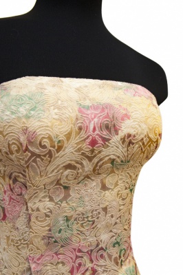 Ткань костюмная (принт) T005 3#, 270 гр/м2, шир.150см - купить в Симферополе. Цена 610.65 руб.