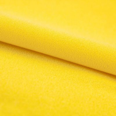 Креп стрейч Амузен 12-0752, 85 гр/м2, шир.150см, цвет жёлтый - купить в Симферополе. Цена 194.07 руб.