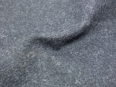 Ткань костюмная п/шерсть №2096-2-2, 300 гр/м2, шир.150см, цвет т.серый - купить в Симферополе. Цена 512.30 руб.