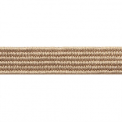 Резиновые нити с текстильным покрытием, шир. 6 мм ( упак.30 м/уп), цв.- 97-бежевый - купить в Симферополе. Цена: 152.05 руб.