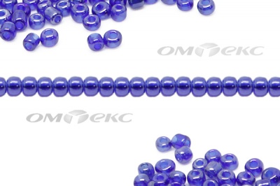 Бисер (TL) 11/0 ( упак.100 гр) цв.108 - синий - купить в Симферополе. Цена: 44.80 руб.