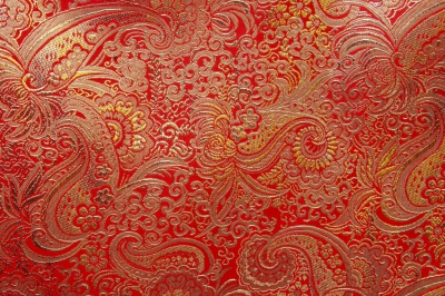 Ткань костюмная жаккард №15, 140 гр/м2, шир.150см, цвет красный - купить в Симферополе. Цена 480.51 руб.