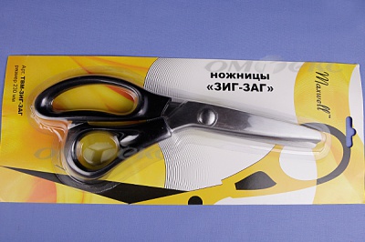 Ножницы ЗИГ-ЗАГ "MAXWELL" 230 мм - купить в Симферополе. Цена: 1 041.25 руб.