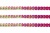 Пайетки "ОмТекс" на нитях, CREAM, 6 мм С / упак.73+/-1м, цв. 89 - розовый - купить в Симферополе. Цена: 468.37 руб.