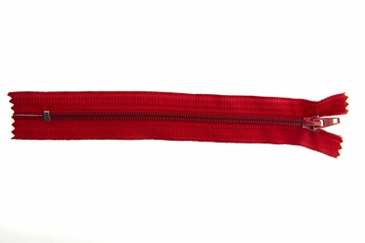 Спиральная молния Т5 820, 18 см, автомат, цвет красный - купить в Симферополе. Цена: 8.41 руб.