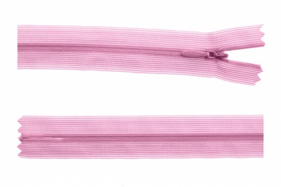 Молния потайная Т3 513, 60 см, капрон, цвет св.розовый - купить в Симферополе. Цена: 10.13 руб.