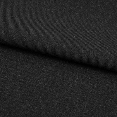 Ткань костюмная 24880 2022, 220 гр/м2, шир.150см, цвет чёрный - купить в Симферополе. Цена 451 руб.