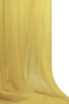 Портьерный капрон 12-0826, 47 гр/м2, шир.300см, цвет св.жёлтый - купить в Симферополе. Цена 137.27 руб.