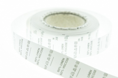 Состав и уход за тк. Linen 50%  Viscose 50%  1000шт - купить в Симферополе. Цена: 476.84 руб.