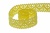 Тесьма кружевная 0621-1059, шир. 20 мм/уп. 20+/-1 м, цвет 017-жёлтый - купить в Симферополе. Цена: 507.67 руб.