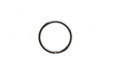 Кольцо металлическое d-15 мм, цв.-никель - купить в Симферополе. Цена: 2.45 руб.