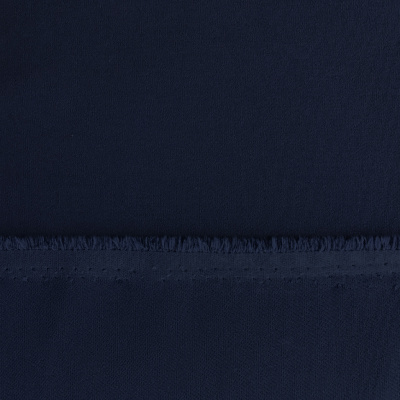 Костюмная ткань "Элис", 220 гр/м2, шир.150 см, цвет т.синий - купить в Симферополе. Цена 308 руб.