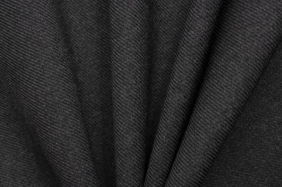 Ткань костюмная 25505 2003, 265 гр/м2, шир.150см, цвет т.серый - купить в Симферополе. Цена 418.73 руб.