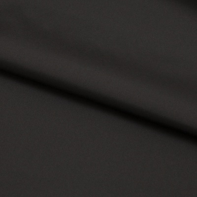 Курточная ткань Дюэл (дюспо), PU/WR/Milky, 80 гр/м2, шир.150см, цвет чёрный - купить в Симферополе. Цена 141.80 руб.