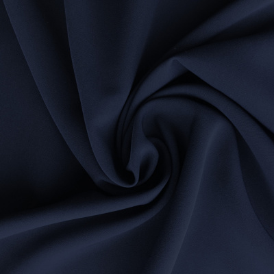 Костюмная ткань "Элис", 220 гр/м2, шир.150 см, цвет т.синий - купить в Симферополе. Цена 308 руб.